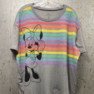 MJC Disney Women’s Minnie Mouse Rainbow Night Shirt